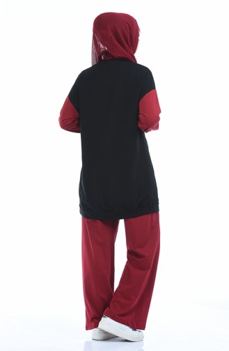 Claret Red Tracksuit 5020-04