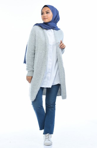 Gilet Tricot 4127-01 Gris 4127-01