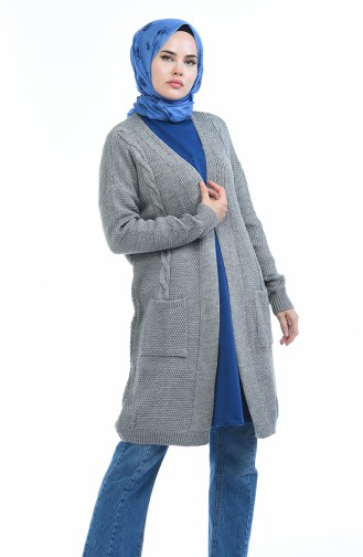 Gray Cardigans 4132-01