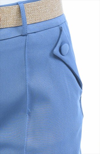 Pantalon a Ceinture 1955-04 Bleu 1955-04