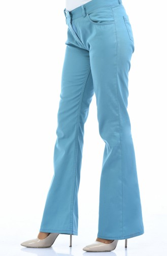 Turquoise Pants 2074-05