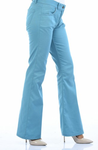 Turquoise Pants 2074-05