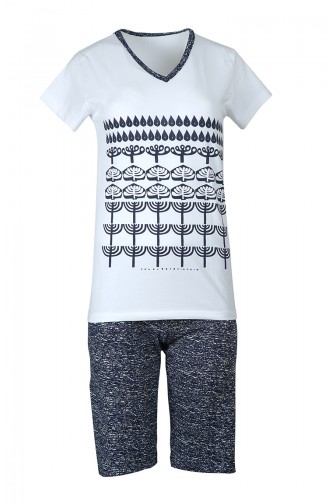 Navy Blue Pajamas 3117