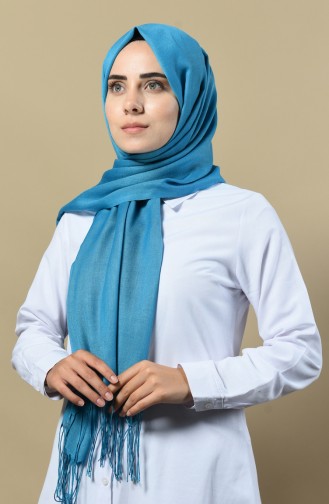 Châle Pashmina 901472-25 Turquoise 901472-25