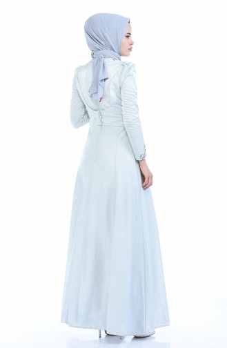 Stein Hijab-Abendkleider 7059-02