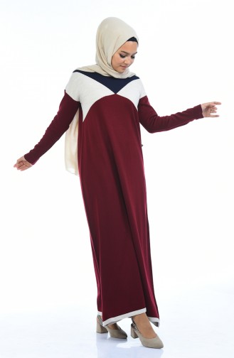 Robe Tricot 4139-01 Bordeaux 4139-01