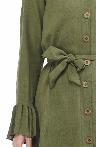 Tunique a Ceinture 1245-06 Khaki 1245-06