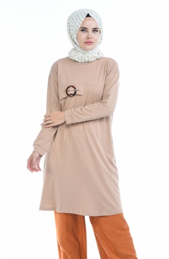 Beige Tunics 5019-07