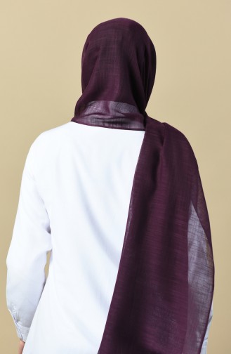 Dark Purple Sjaal 2345-04