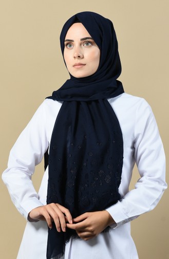 Navy Blue Shawl 13089-02