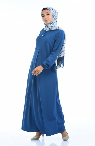 A Plissee Kleid 8380-09 Indigo 8380-09