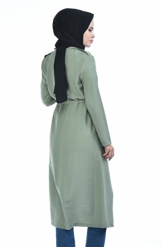 Light Khaki Green Cape 5725-06