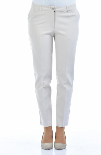 Pantalon avec Poches 20005-09 Beige 20005-09