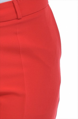 Pantalon avec Poches 20005-05 Rouge 20005-05