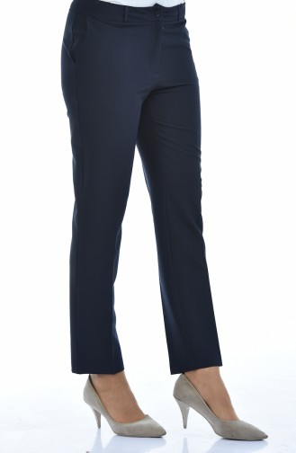 Pantalon avec Poches 20005-07 Bleu Marine 20005-07