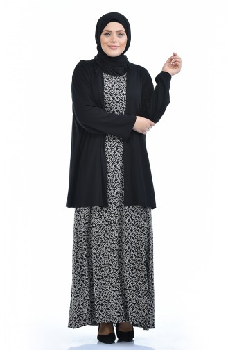 طقم أسود 8372K-01