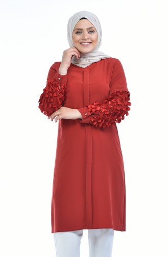 Dark Brick Red Tunics 1658-05