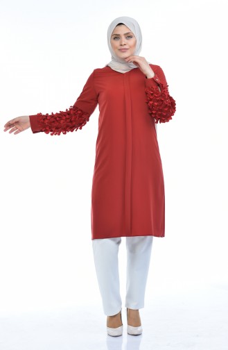 Dark Brick Red Tunics 1658-05