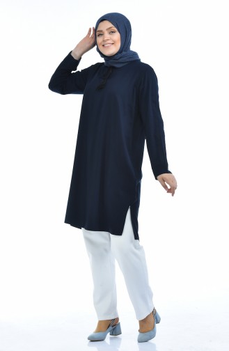 Navy Blue Tuniek 7534-04