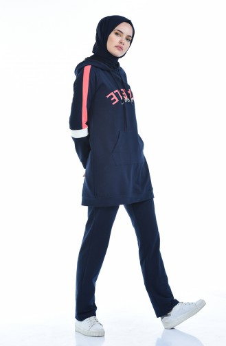 Navy Blue Trainingspak 7012-03