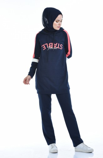 Navy Blue Trainingspak 7012-03