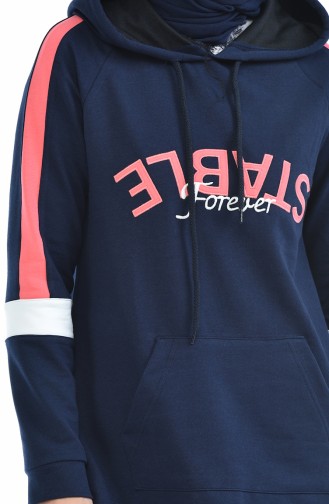 Navy Blue Tracksuit 7012-03