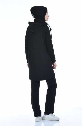 Black Tracksuit 7014-01