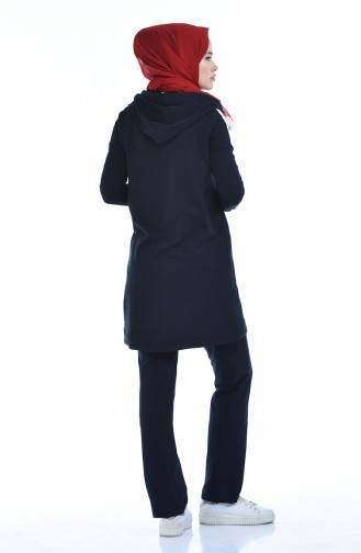 Navy Blue Tracksuit 7014-02