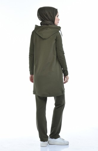 Ensemble Survêtement Imrpimé 7014-05 Khaki 7014-05