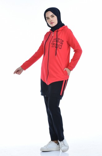 Coral Tracksuit 9074-01