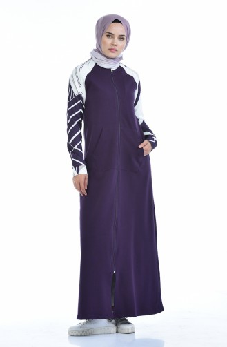 Purple Abaya 9085-02