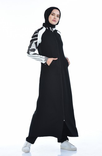 Black Abaya 9085-05