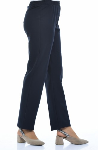 Pantalon Taille élastique 2112-05 Bleu Marine 2112-05