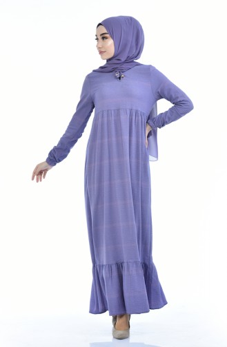 Lilac İslamitische Jurk 1275-03