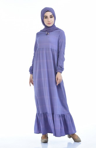 Lilac İslamitische Jurk 1275-03