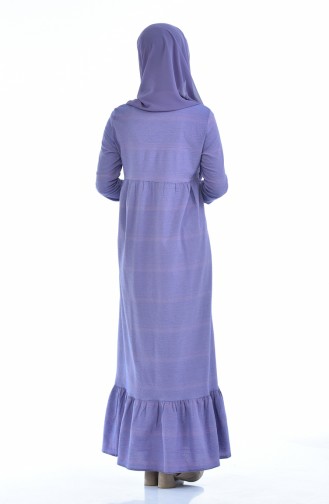 Lilac İslamitische Jurk 1275-03