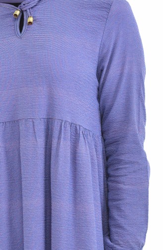Violet Hijab Dress 1275-03