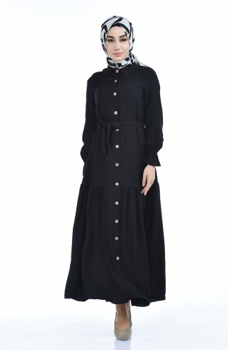 Robe Hijab Noir 5811-02