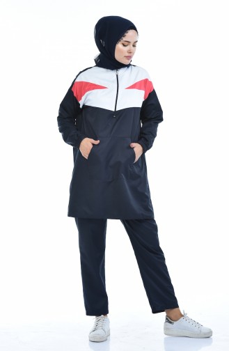 بيجامة الرياضة أزرق كحلي 9080-02