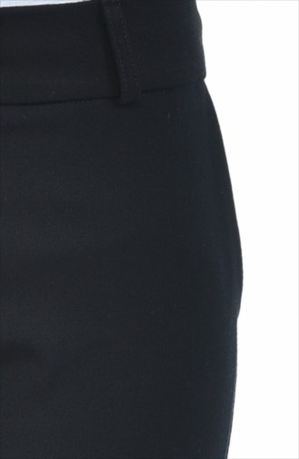 Pantalon Carotte Classique 2113-03 Noir 2113-03