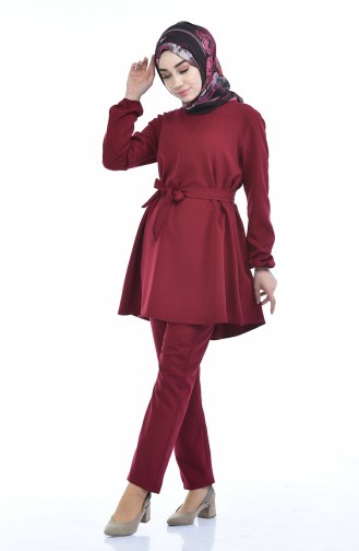 Claret Red Suit 3039-02