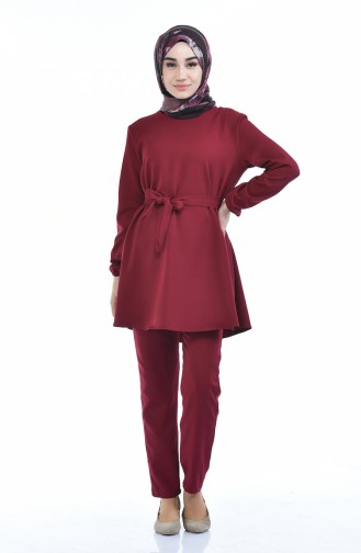 Claret Red Suit 3039-02