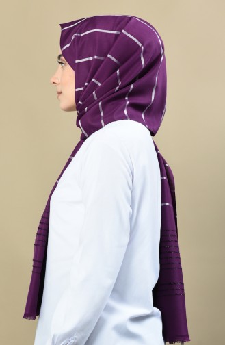 Purple Sjaal 13093-02