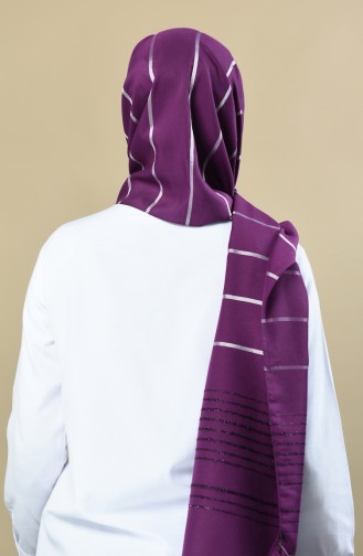 Purple Sjaal 13093-02