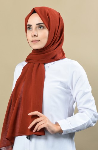 70138-10 شال سادة أخضر تبغ 70138-10