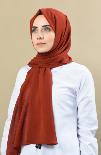 70138-10 شال سادة أخضر تبغ 70138-10