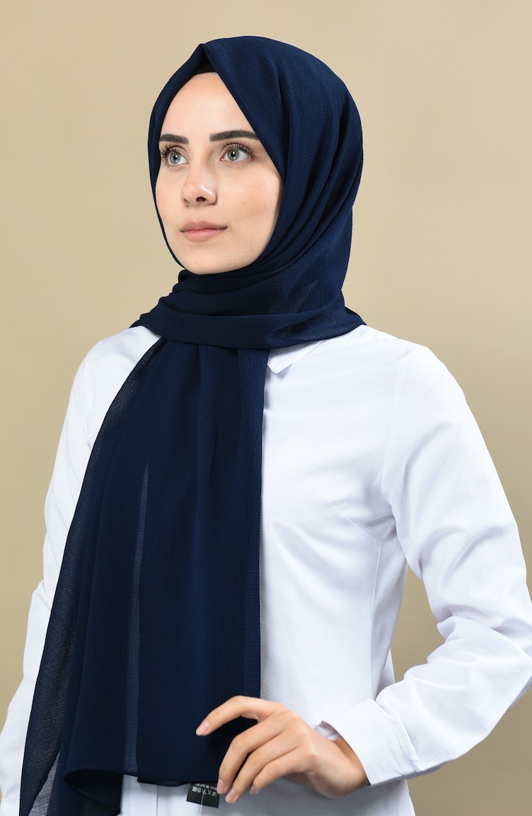 Kripto Şal 70138-11 Lacivert