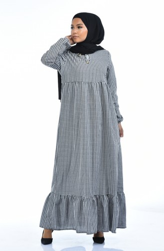 Black Hijab Dress 1276-03