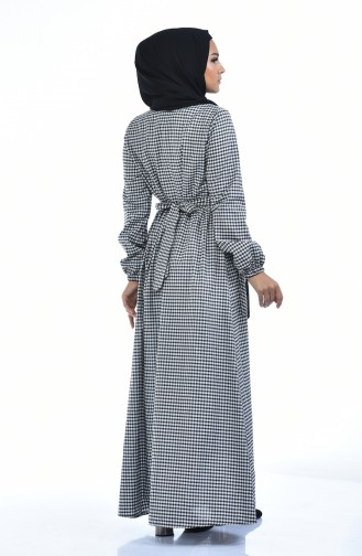 Black Hijab Dress 1284-01