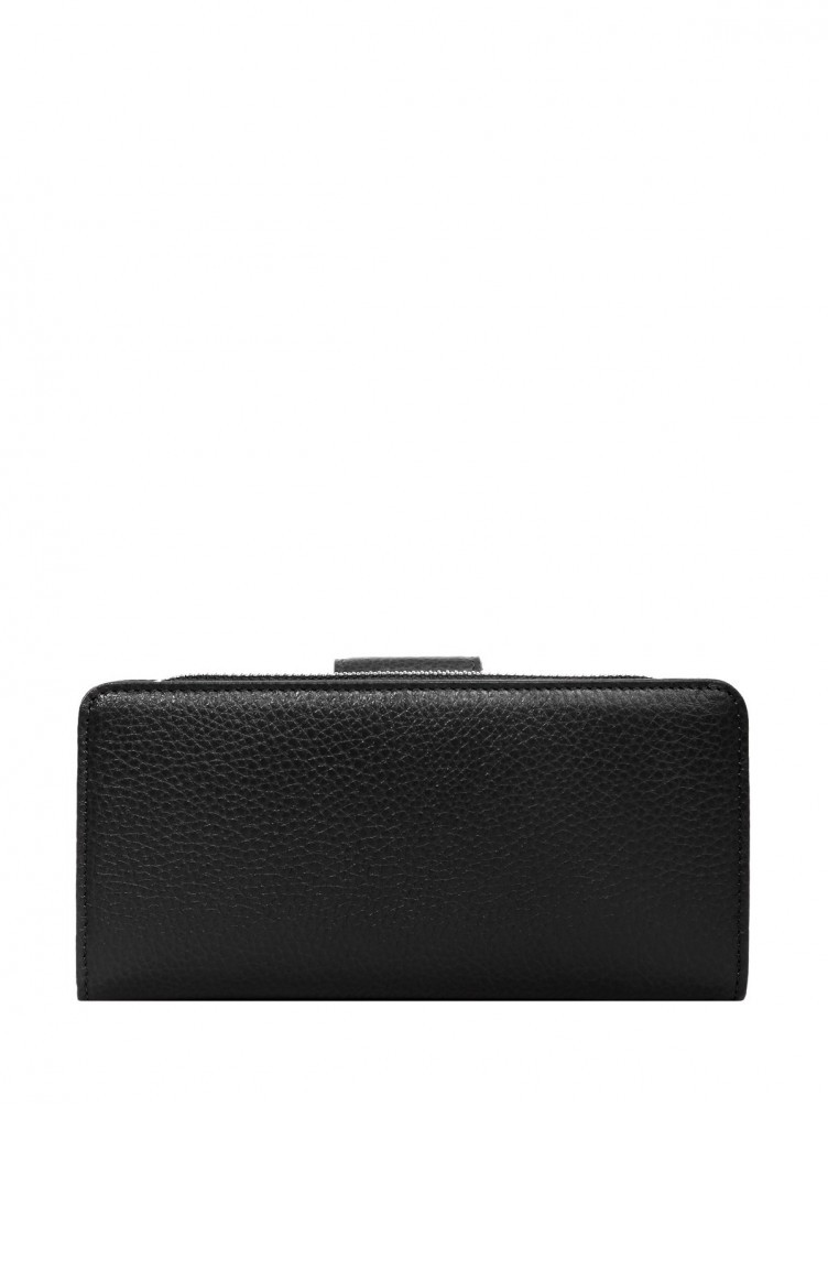 Cengiz Pakel Leather Women Wallet Black 3465104 Siyah Sefamerve
